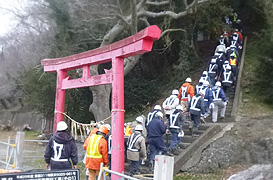 津波避難訓練の実施