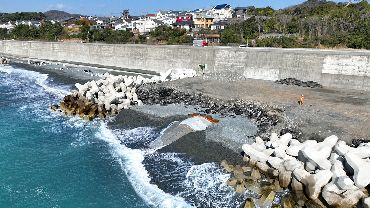 R3西湘海岸岩盤型潜水突堤